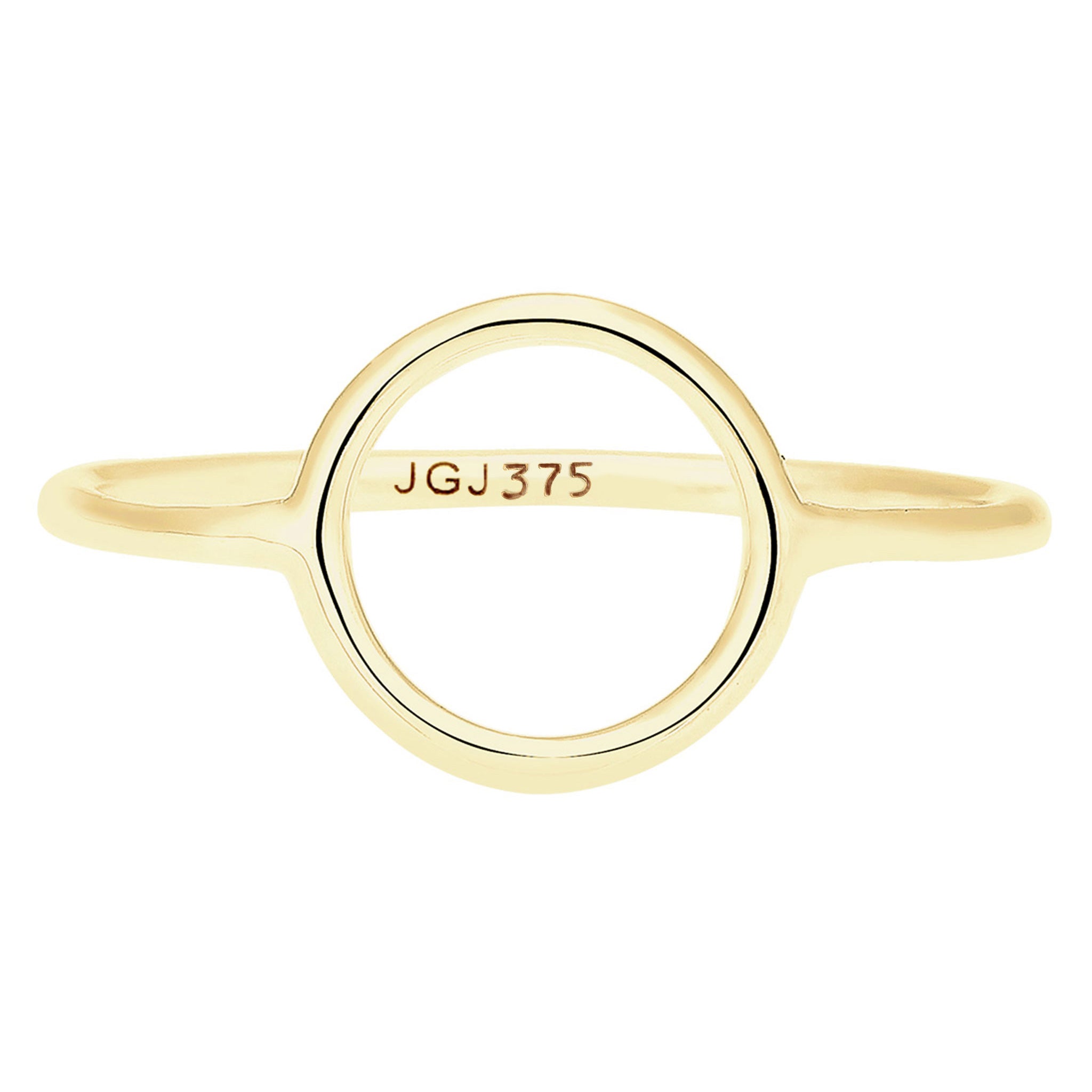 Gold - Elli PREMIUM | Ring Geo | 375 Gelbgold