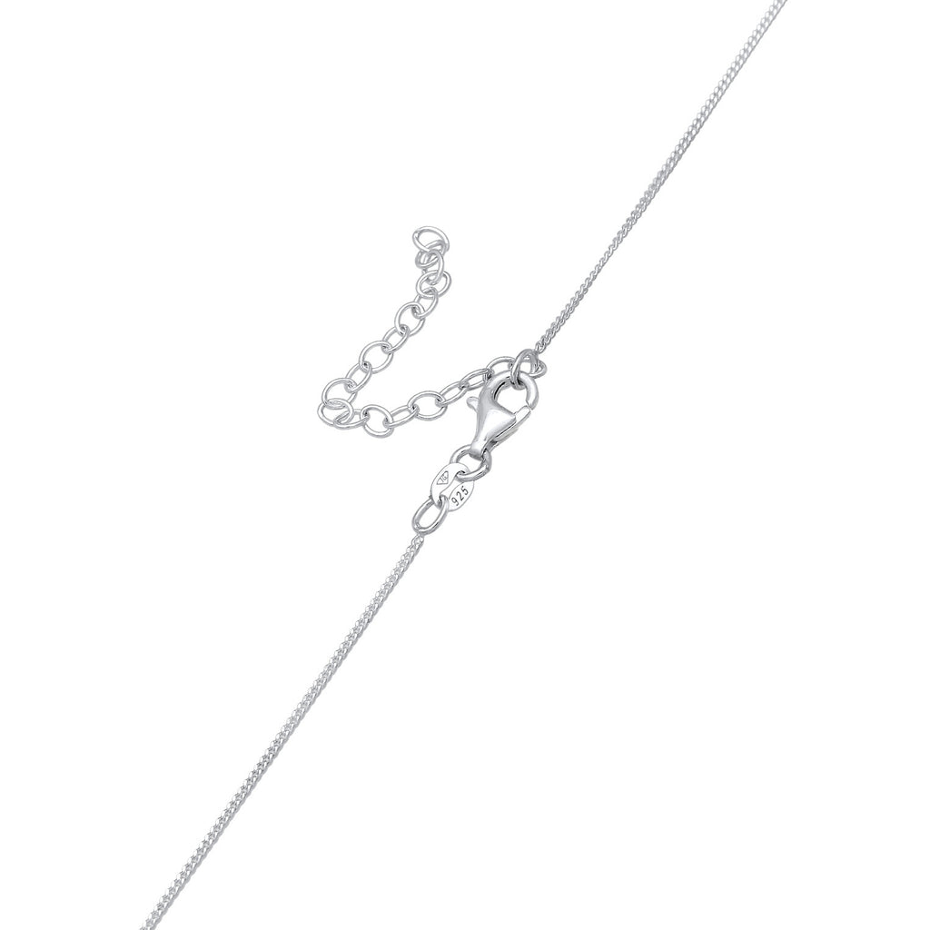 Silber - Elli | Y-Halskette Geo | 925er Sterling Silber