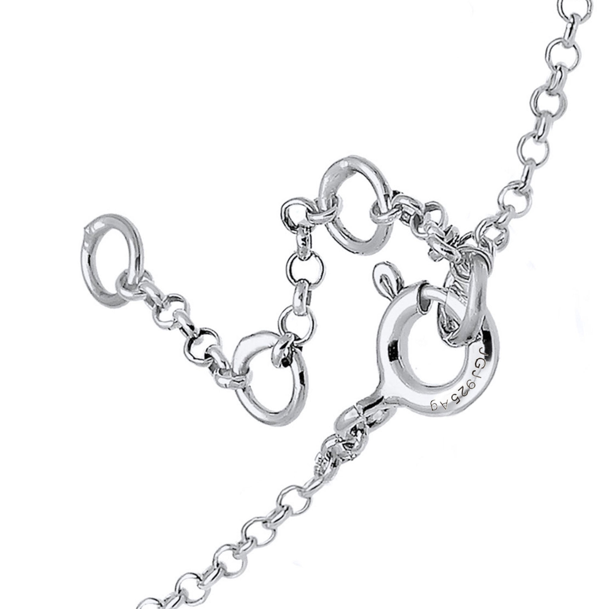 Silber - Elli | Armband Herz | 925er Sterling Silber