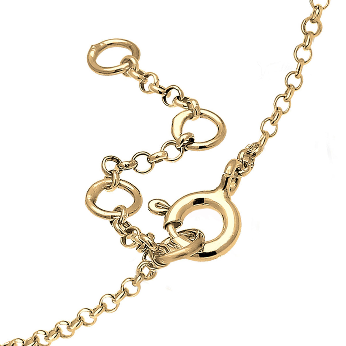 Gold - Elli | Armband Herz | 925 Sterling Silber vergoldet