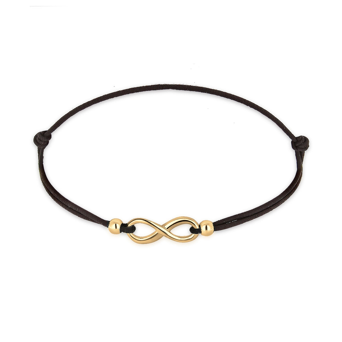 Gold - Elli | Armband Infinity | 925 Sterling Silber vergoldet