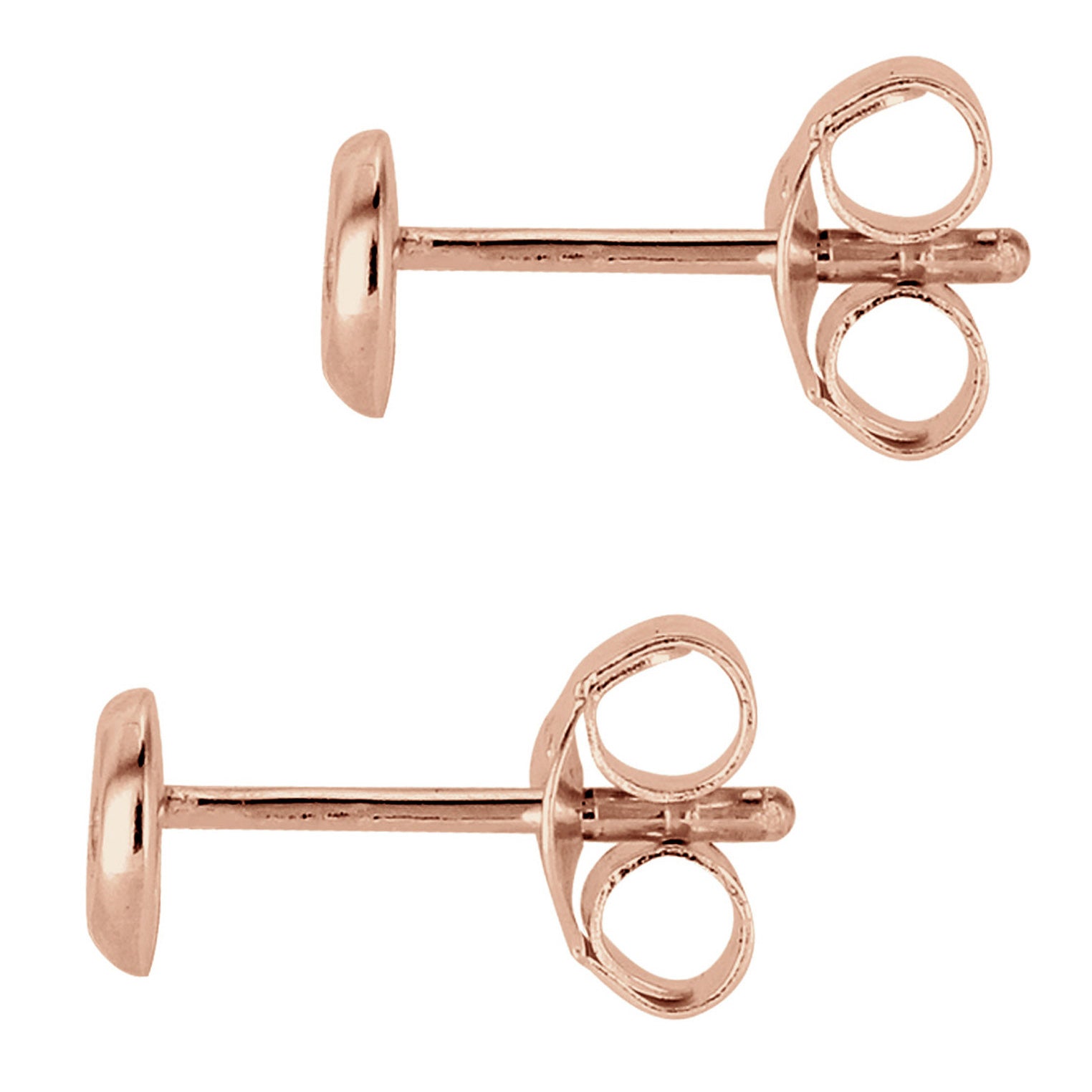 Roségold - Elli | Ohrstecker Infinity | 925 Sterling Silber Rosegold