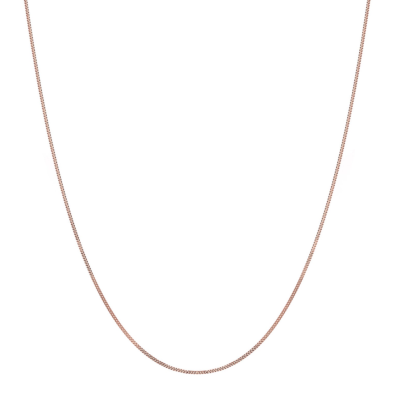 Roségold - Elli | Halskette Basic | 925 Sterling Silber Rosegold