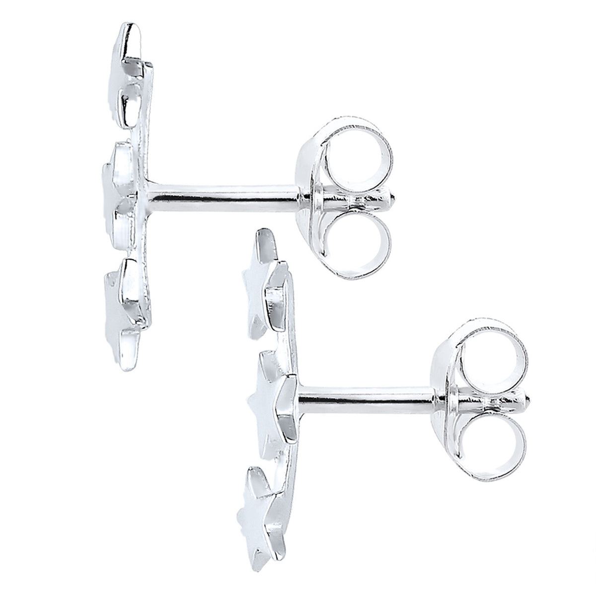 Silber - Elli | Ohrstecker Astro | 925er Sterling Silber