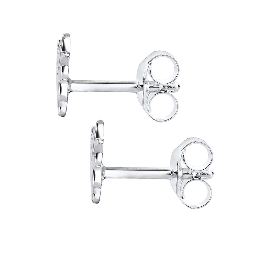 Silber - Elli | Ohrstecker Hirsch | 925er Sterling Silber
