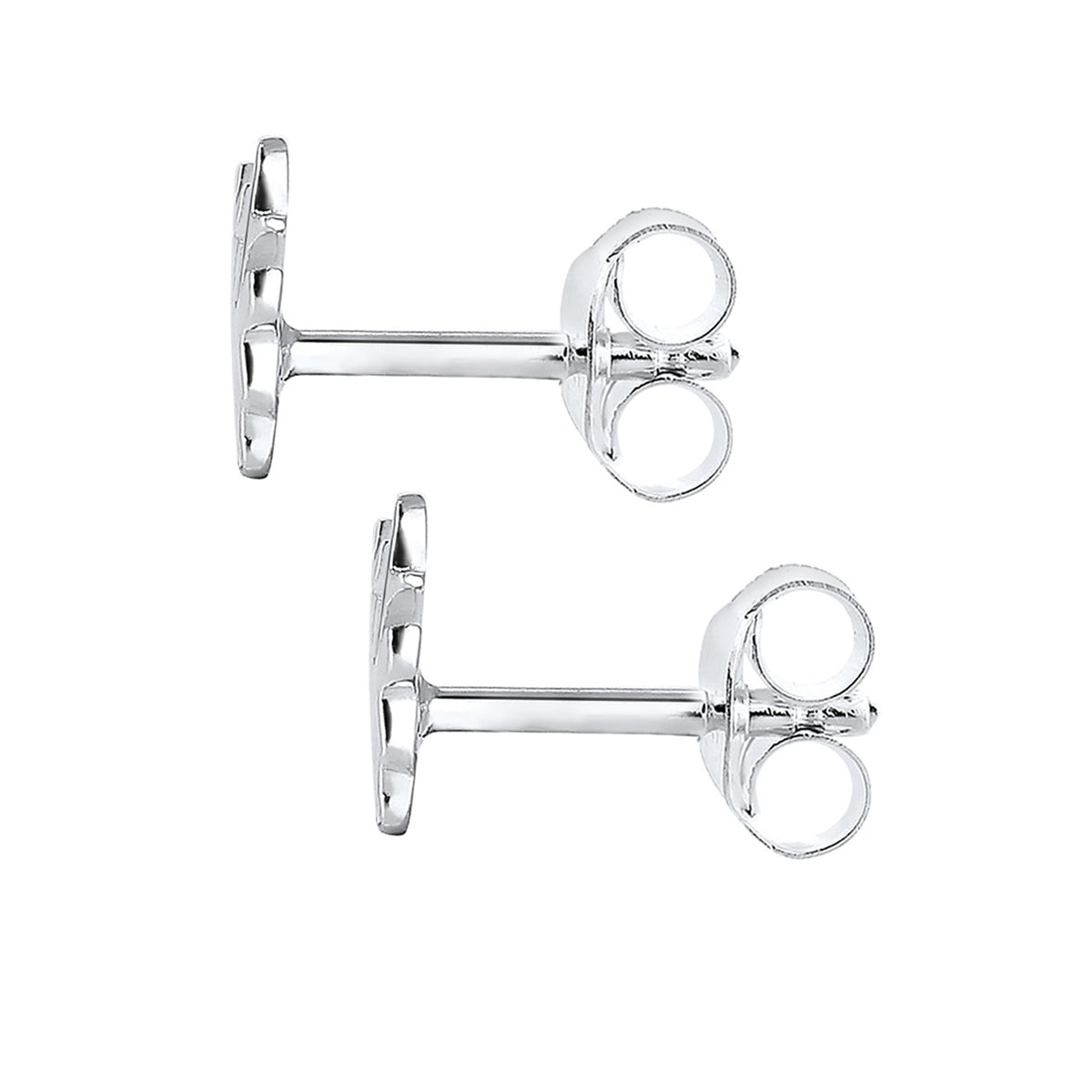 Silber - Elli | Ohrstecker Hirsch | 925er Sterling Silber