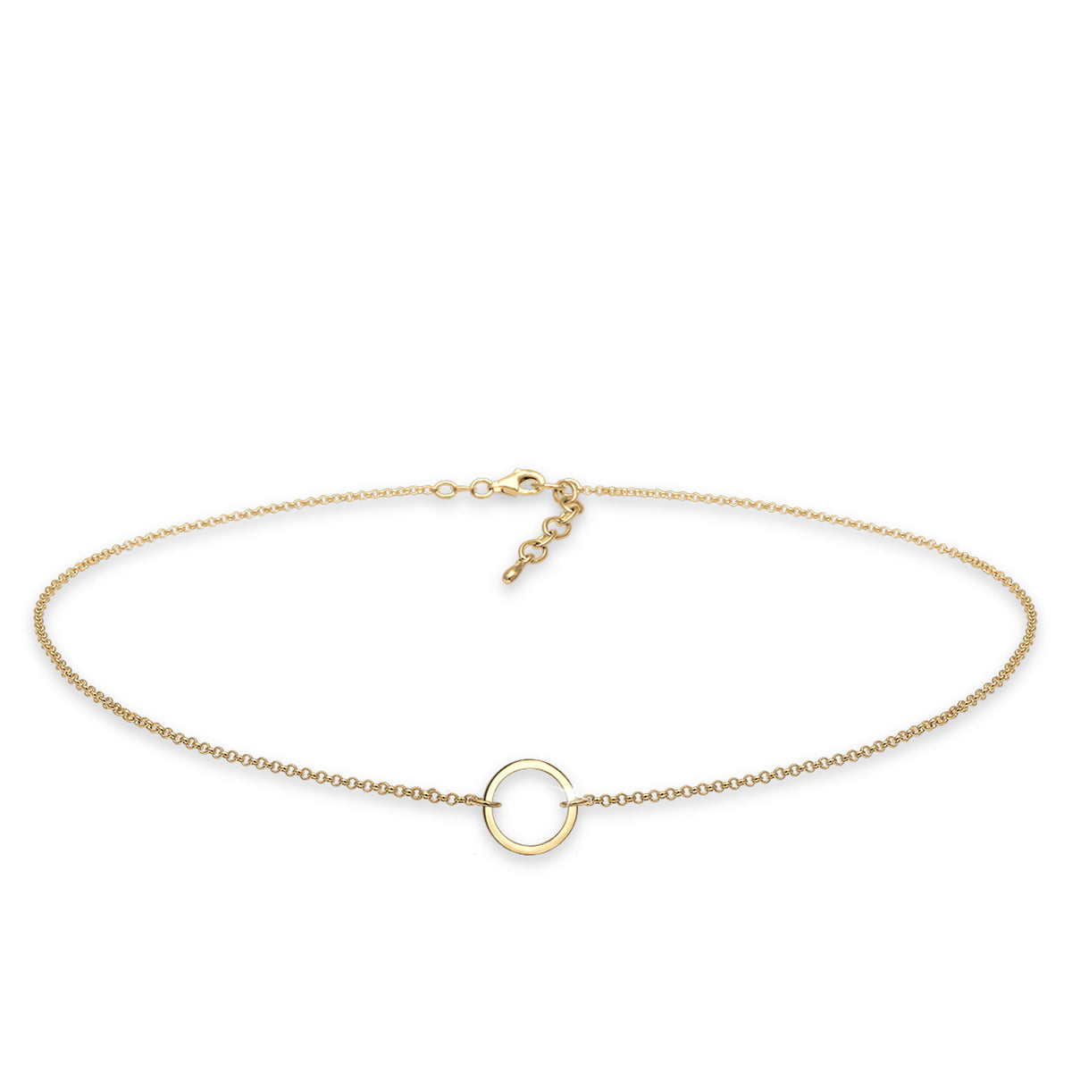 Gold - Elli | Choker | 925 Sterling Silber vergoldet