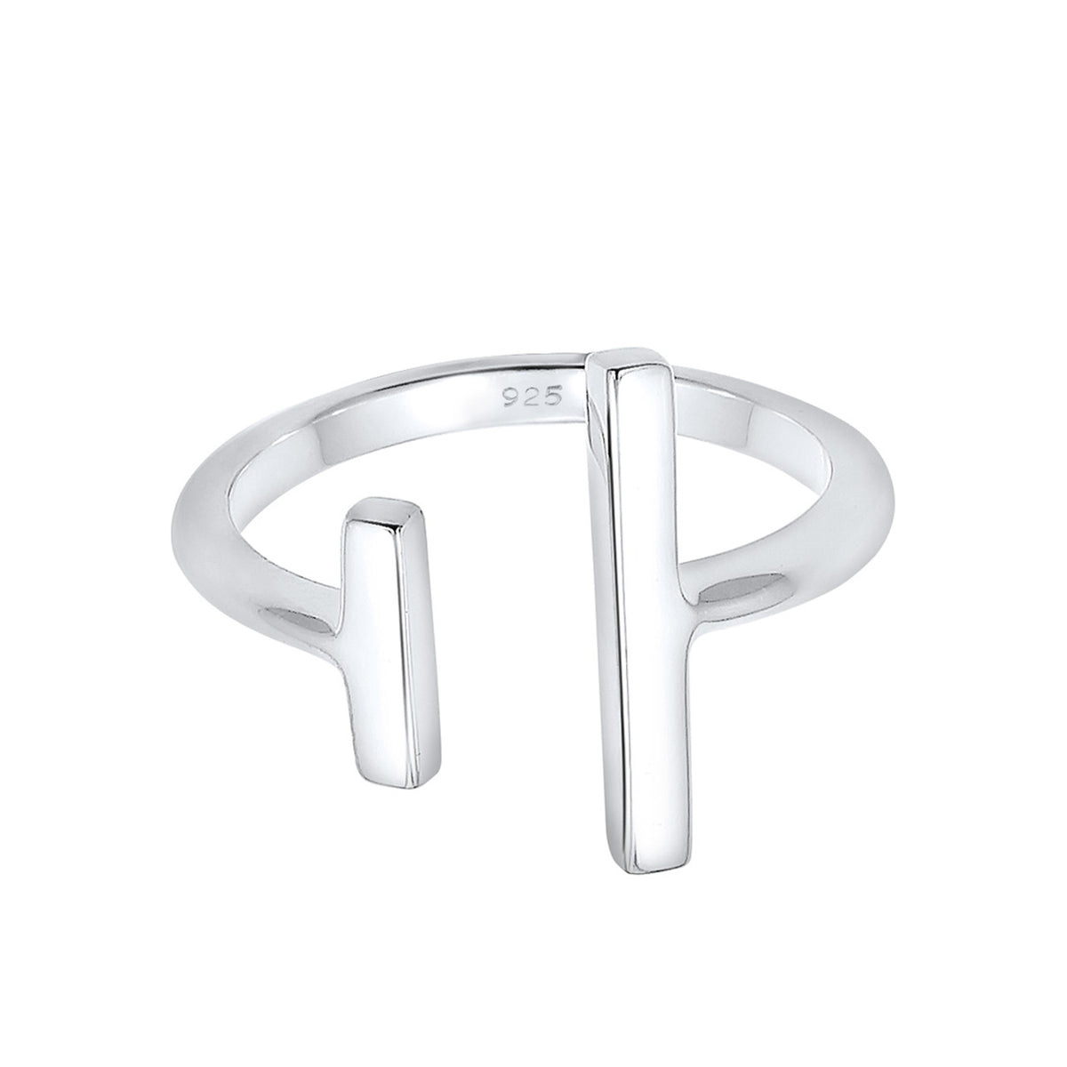 Silber - Elli | Ring Geo offen | 925er Sterling Silber