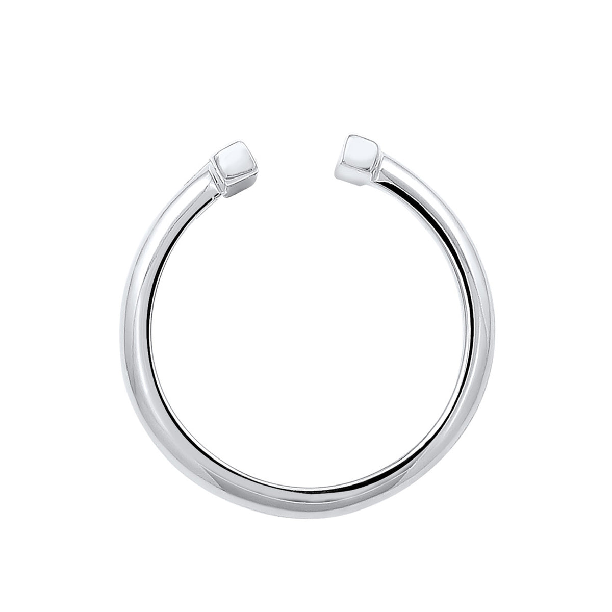 Silber - Elli | Ring Geo offen | 925er Sterling Silber