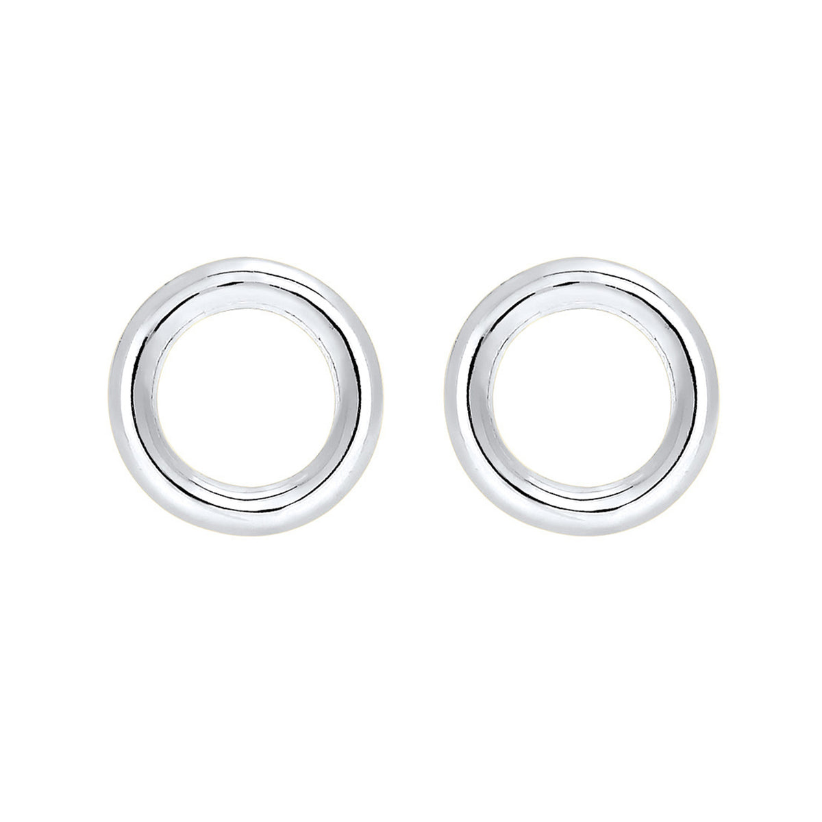 Silber - Elli | Ohrstecker Geo | 925er Sterling Silber