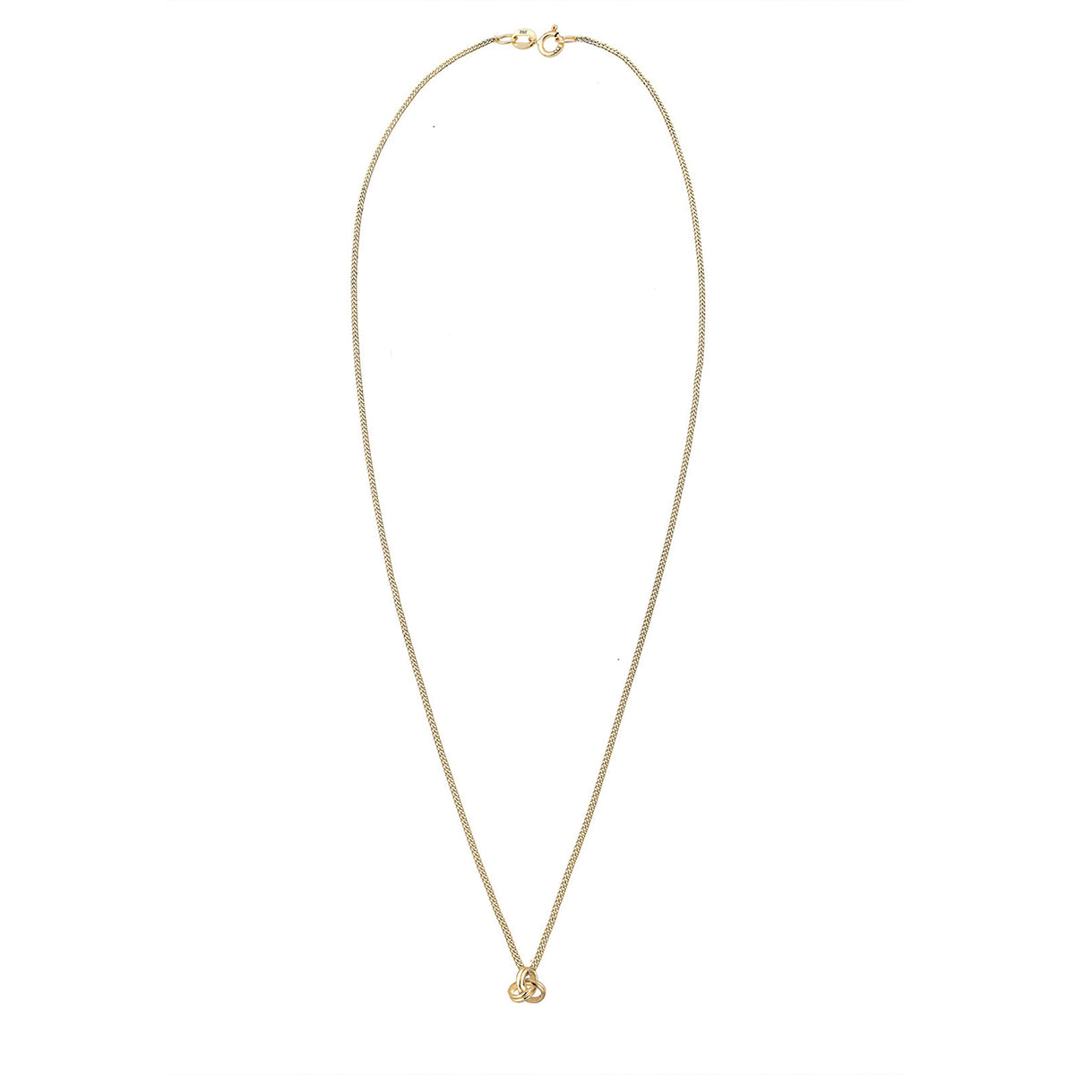 Gold - Elli PREMIUM | Halskette Knoten | 585 Gelbgold