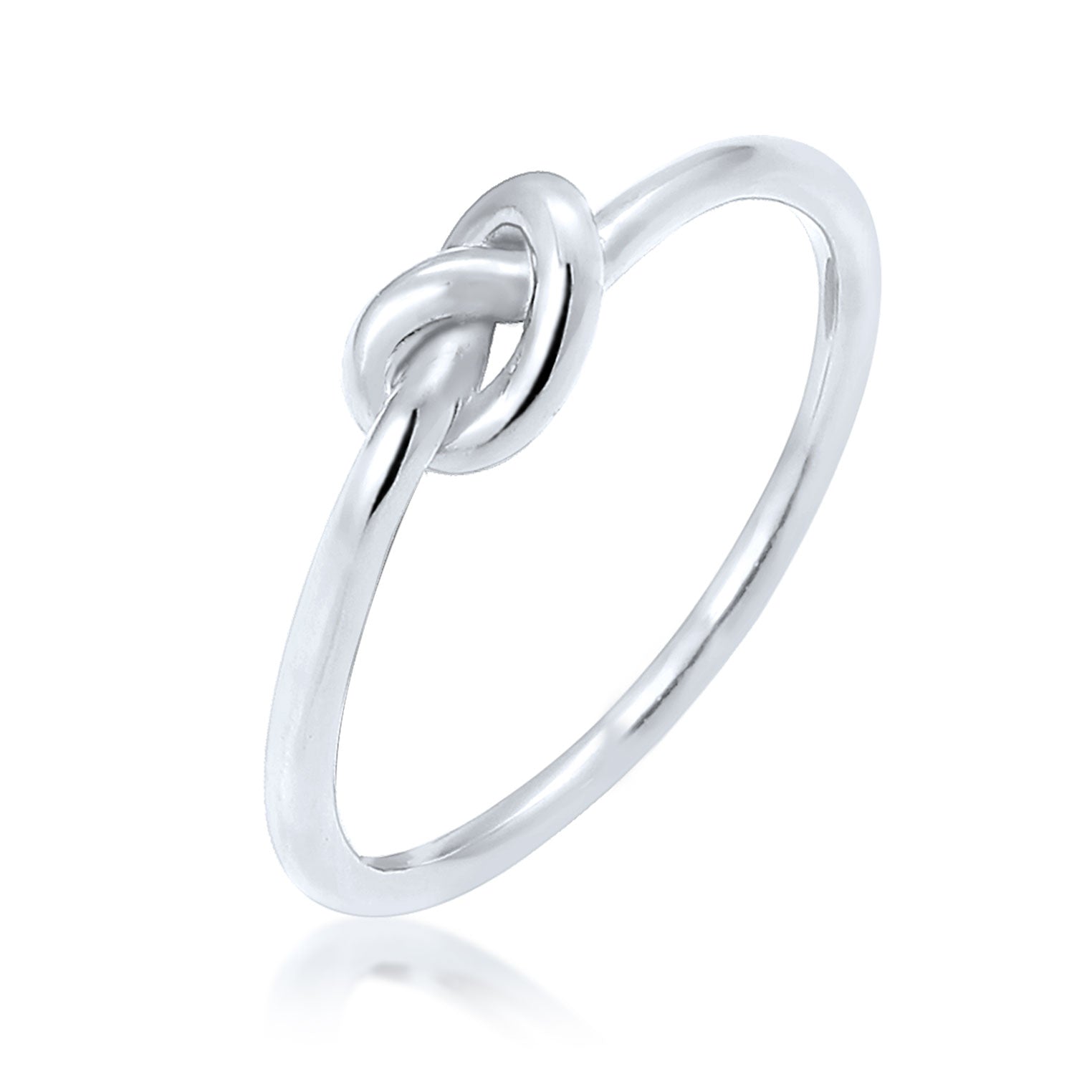 Silber - Elli | Ring Knoten | 925er Sterling Silber