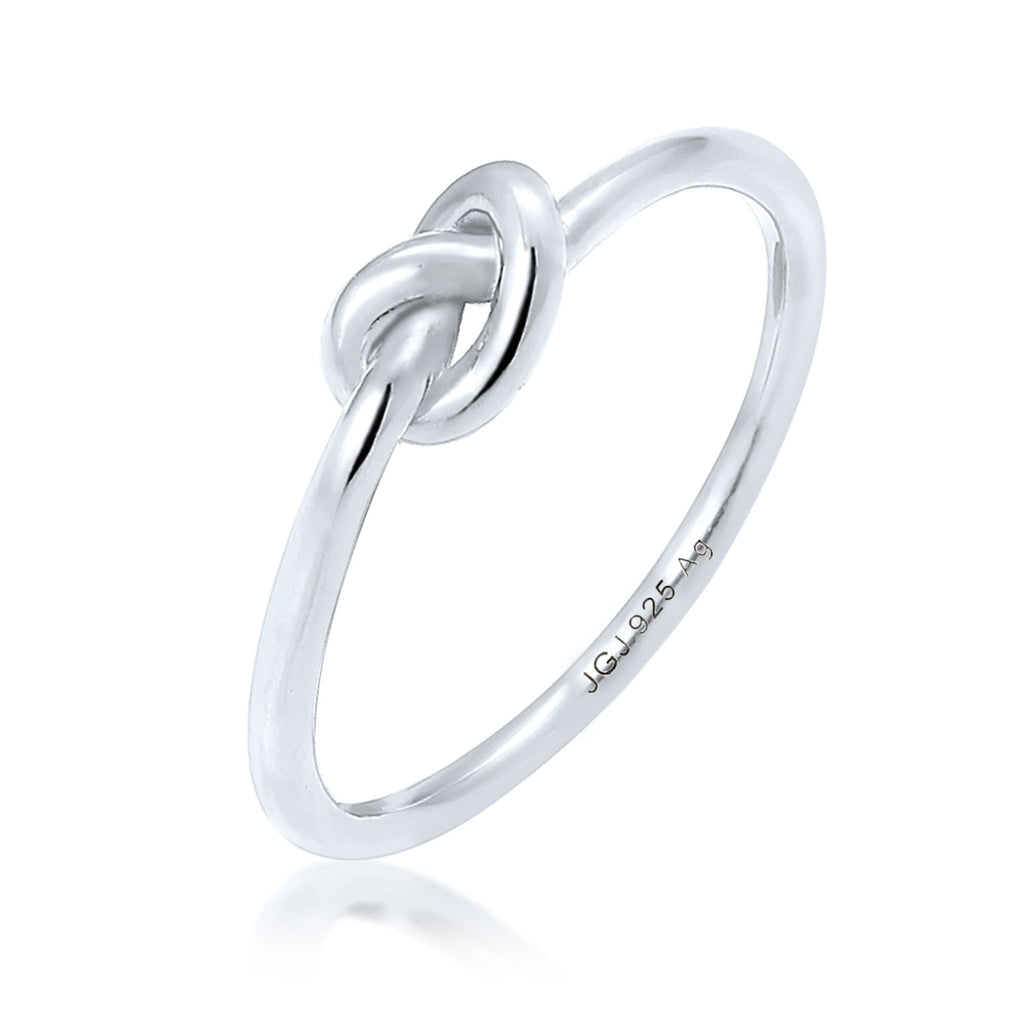 Silber - Elli | Ring Knoten | 925er Sterling Silber