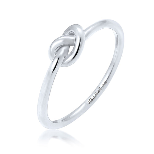 Silber - Elli | Ring Knoten | 925er Sterling Silber