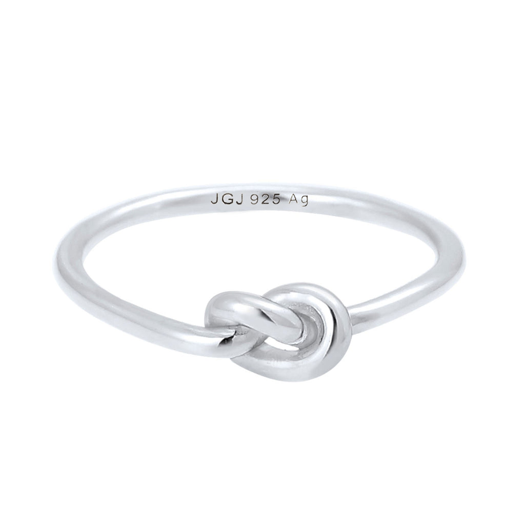 Silber - Elli | Ring Knoten | 925er Sterling Silber