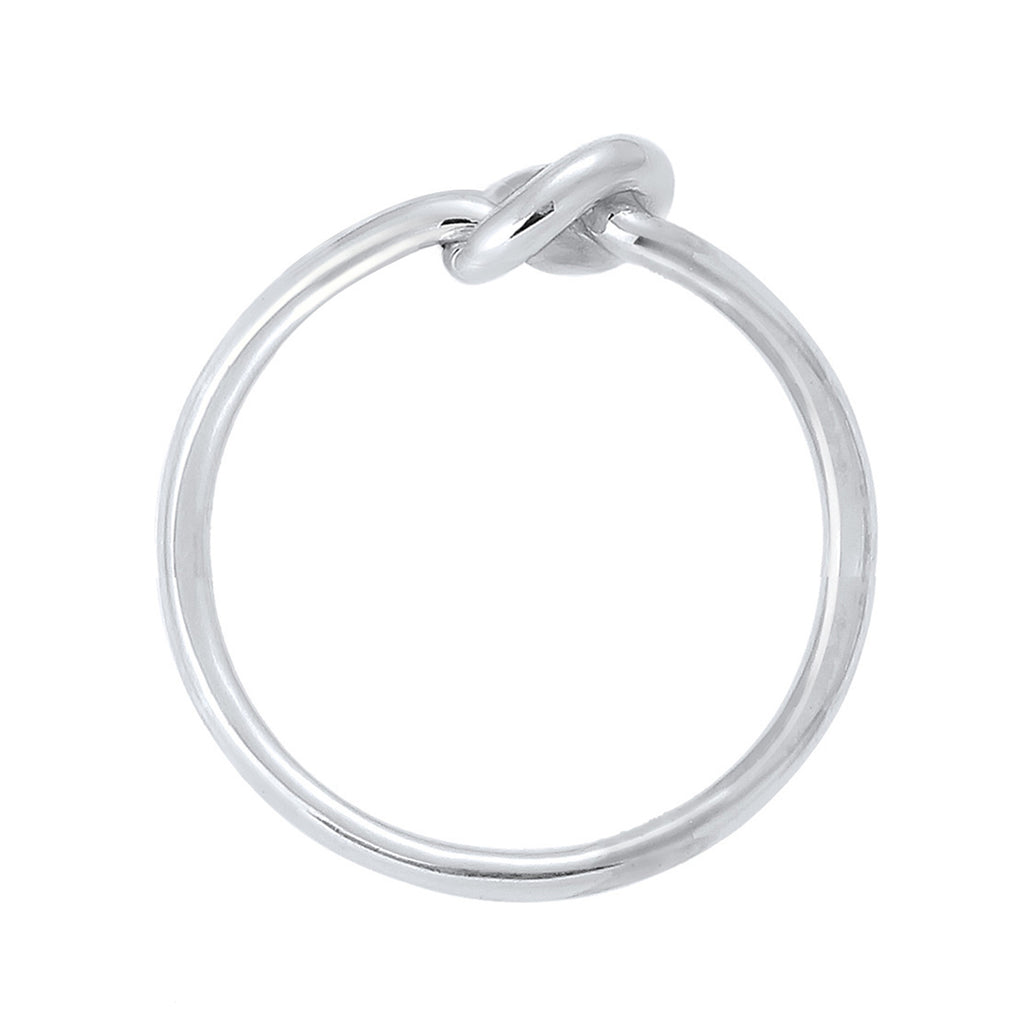 Silber - Elli | Ring Knoten | 925er Sterling Silber