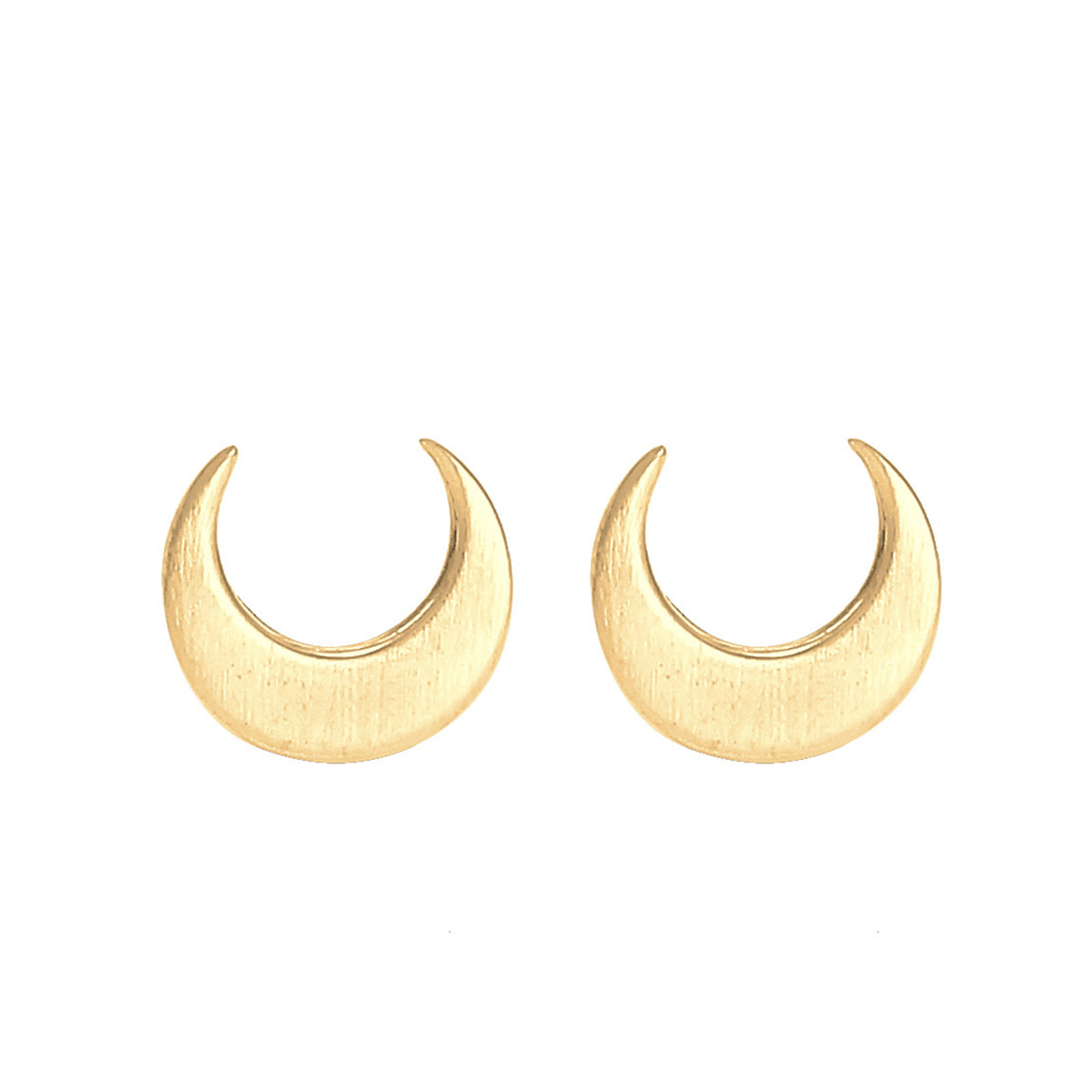 Gold - Elli | Ohrstecker Astro | 925 Sterling Silber vergoldet