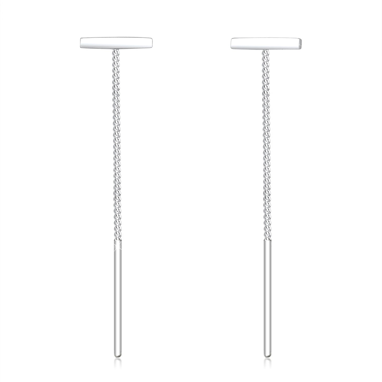 Silber - Elli | Ohrhänger Ear Chain | 925er Sterling Silber