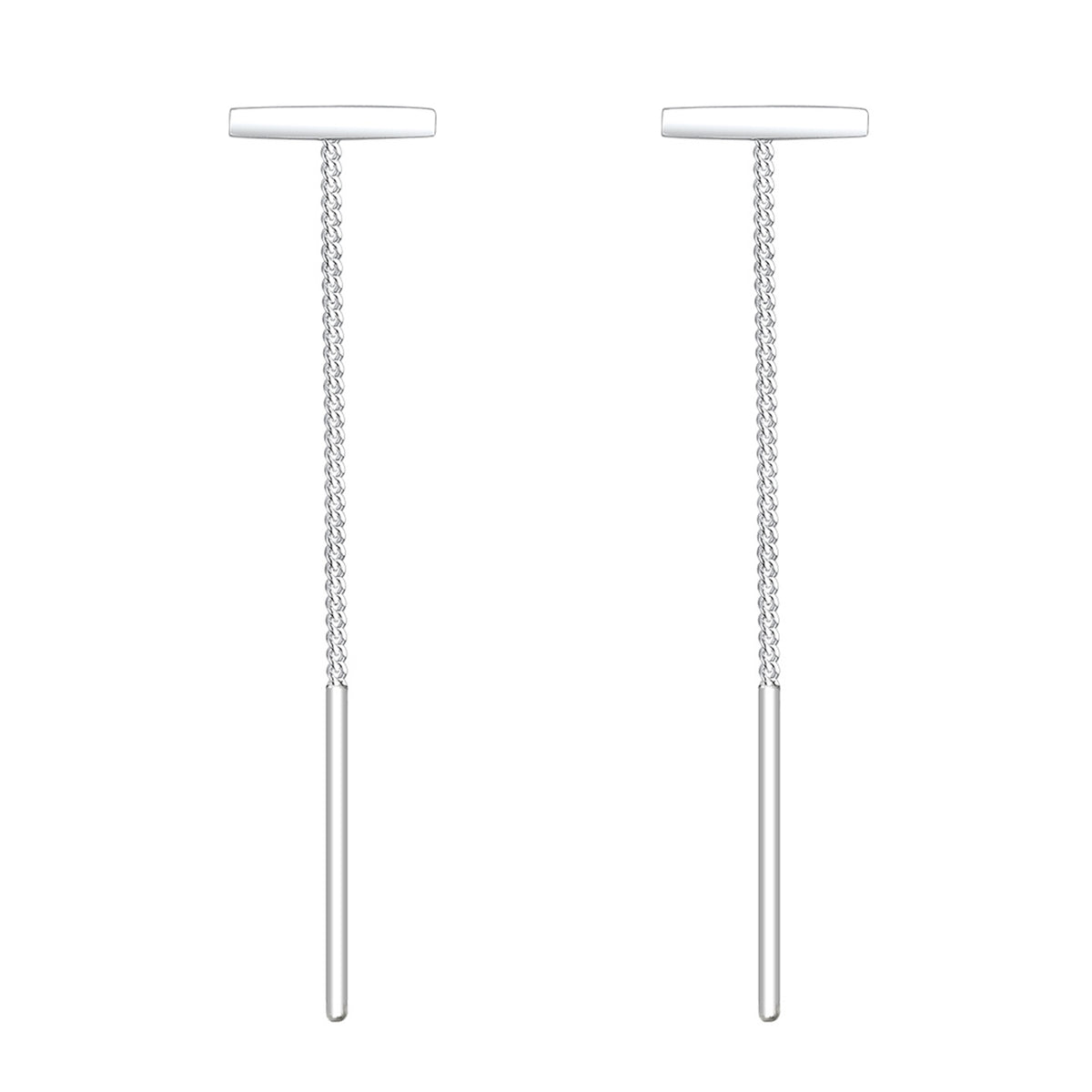 Silber - Elli | Ohrhänger Ear Chain | 925er Sterling Silber