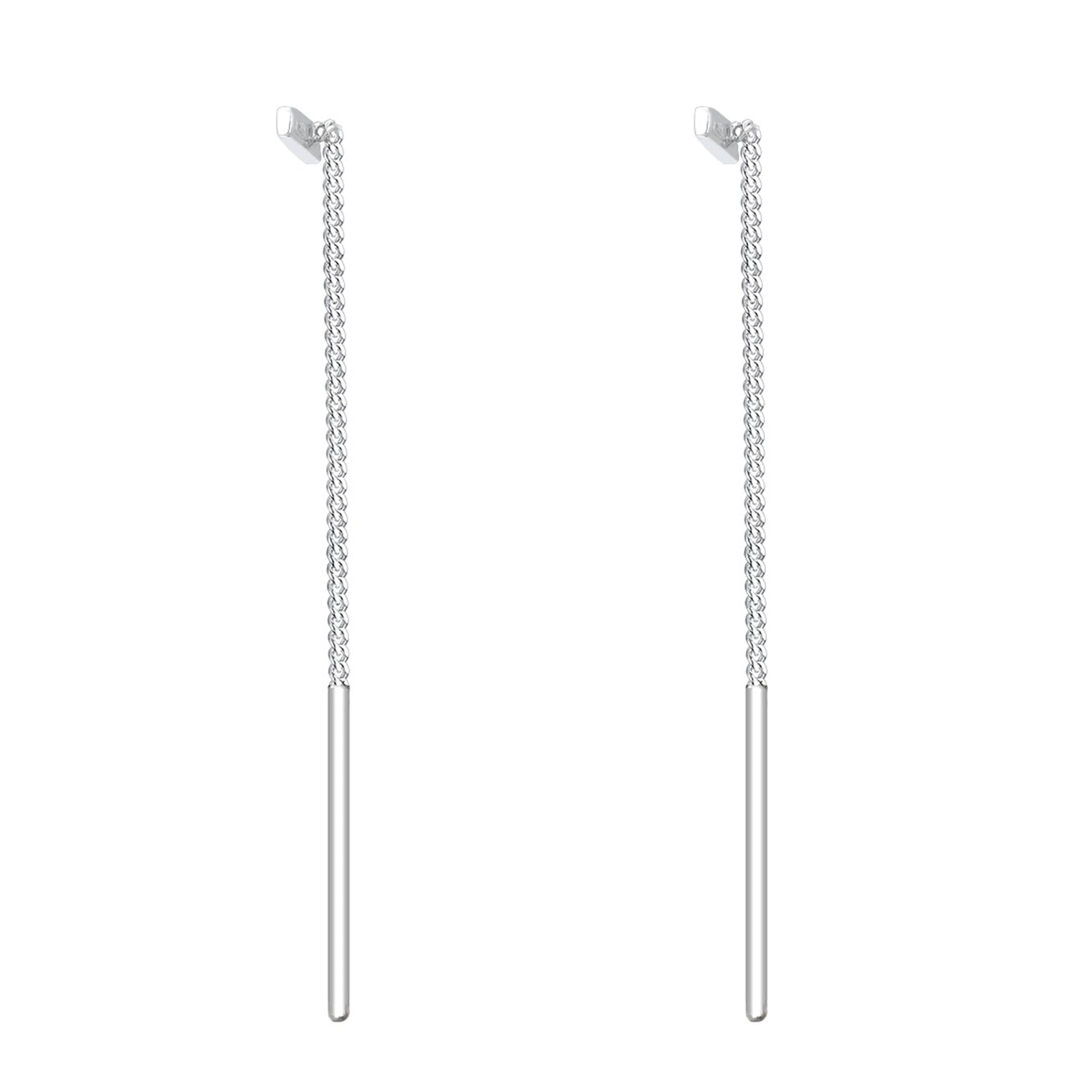 Silber - Elli | Ohrhänger Ear Chain | 925er Sterling Silber