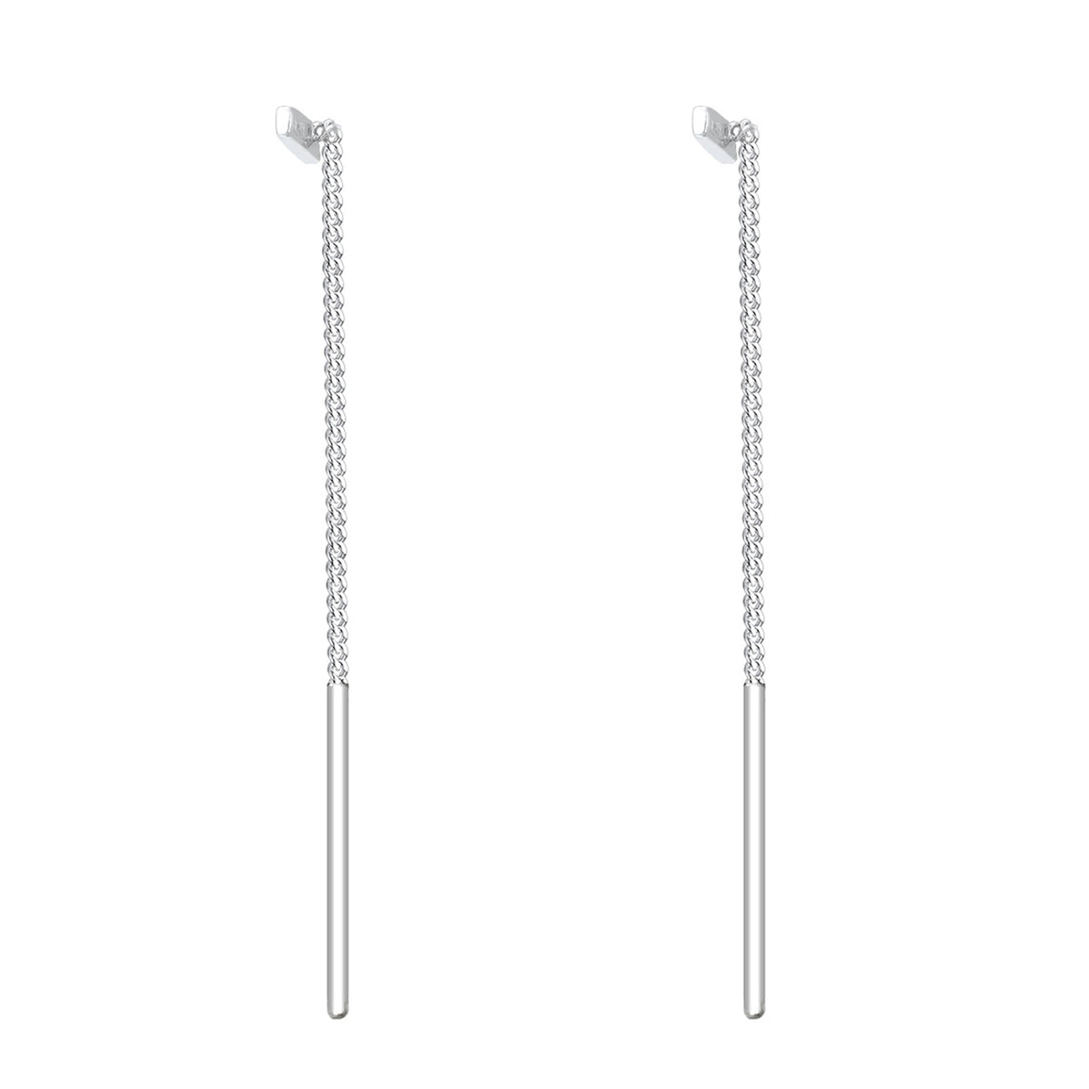 Silber - Elli | Ohrhänger Ear Chain | 925er Sterling Silber