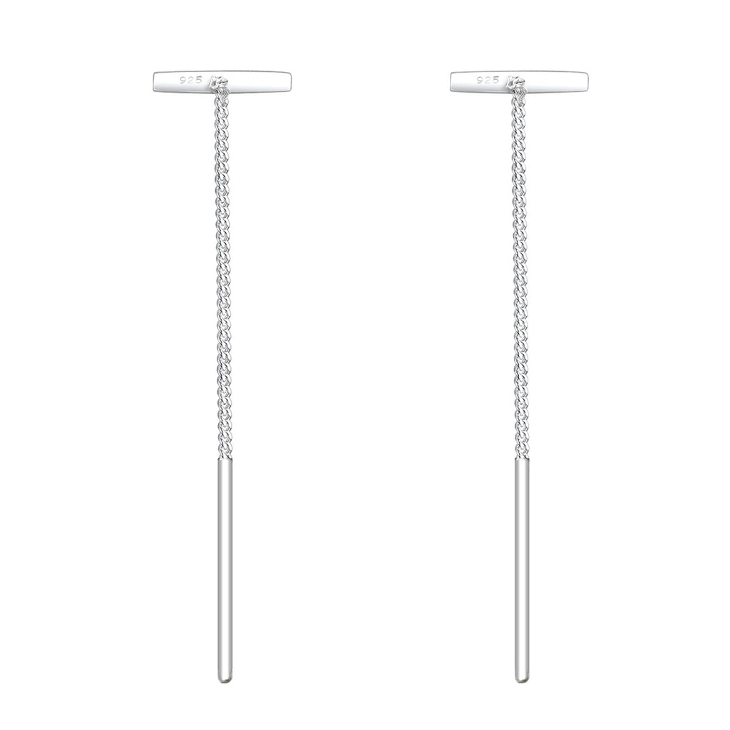 Silber - Elli | Ohrhänger Ear Chain | 925er Sterling Silber