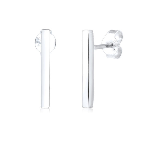 Silber - Elli | Ohrstecker Geo | 925er Sterling Silber