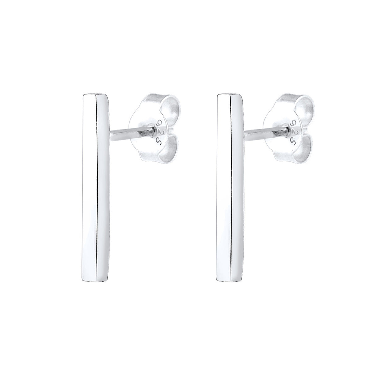 Silber - Elli | Ohrstecker Geo | 925er Sterling Silber