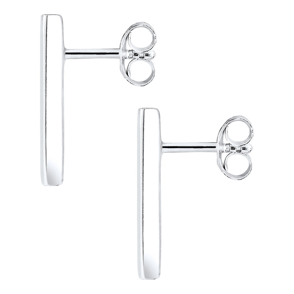 Silber - Elli | Ohrstecker Geo | 925er Sterling Silber