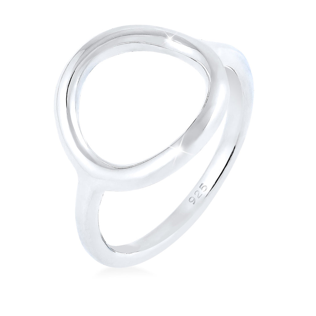 Silber - Elli | Ring Geo | 925er Sterling Silber
