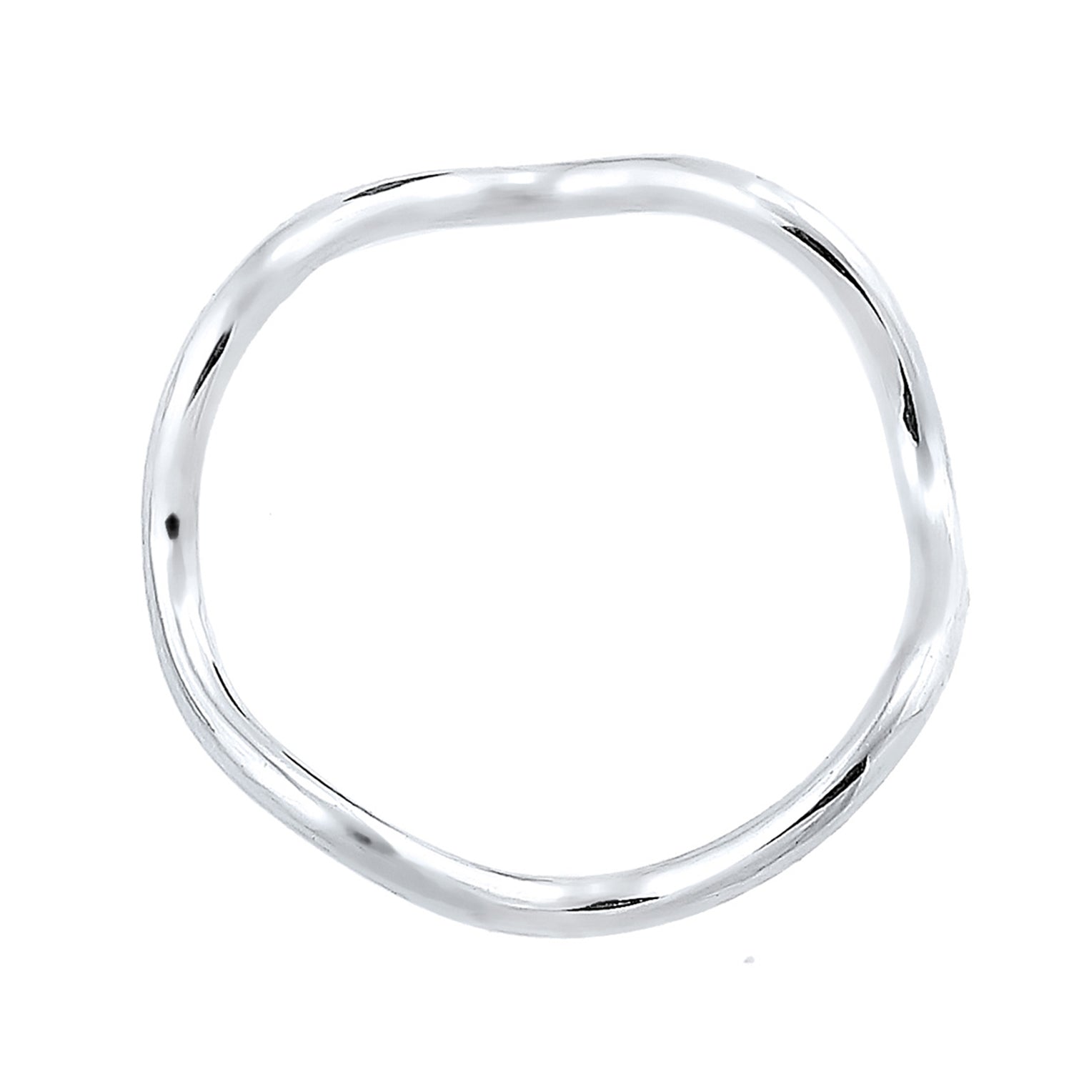 Silber - Elli | Ring Welle | 925er Sterling Silber