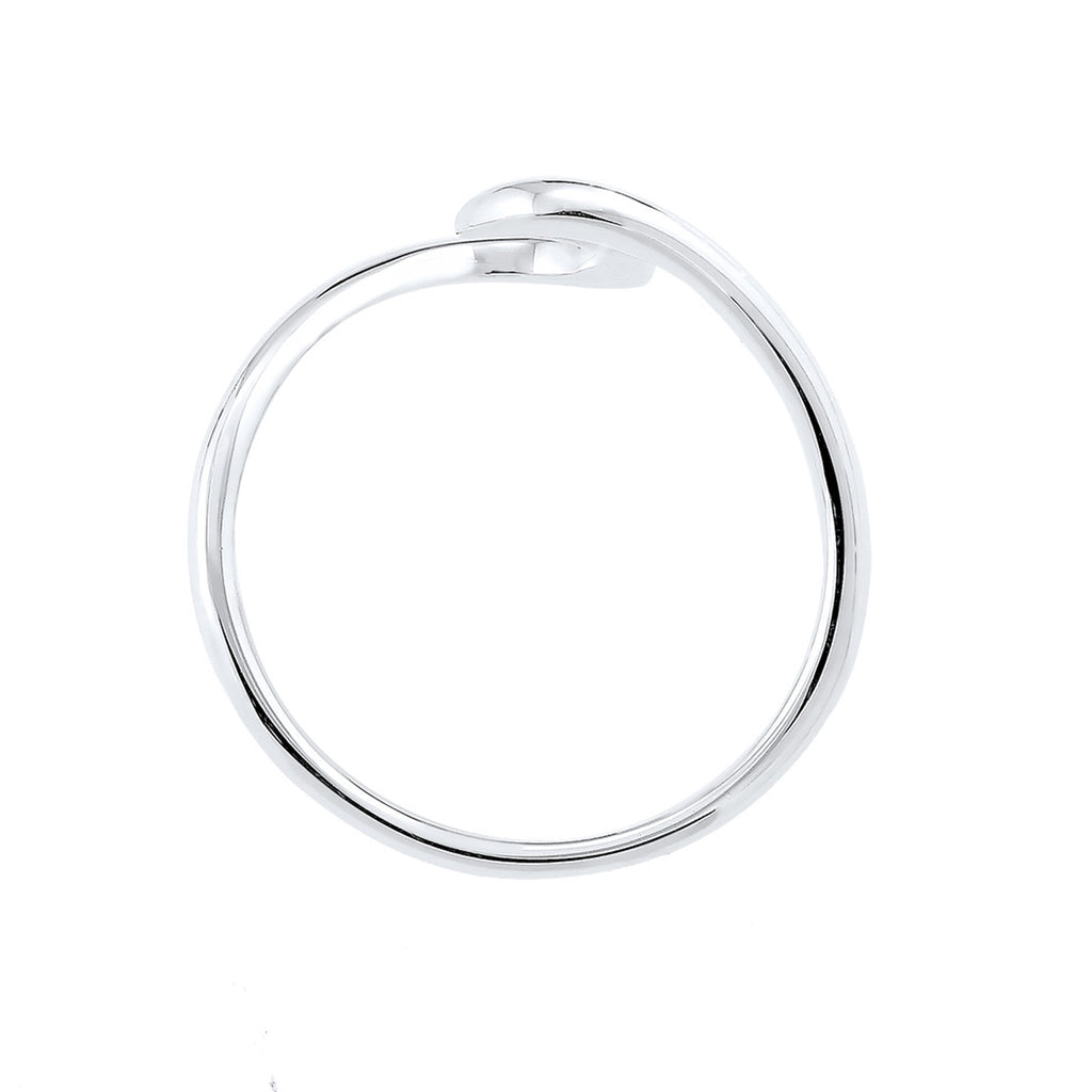 Silber - Elli | Ring Welle | 925er Sterling Silber