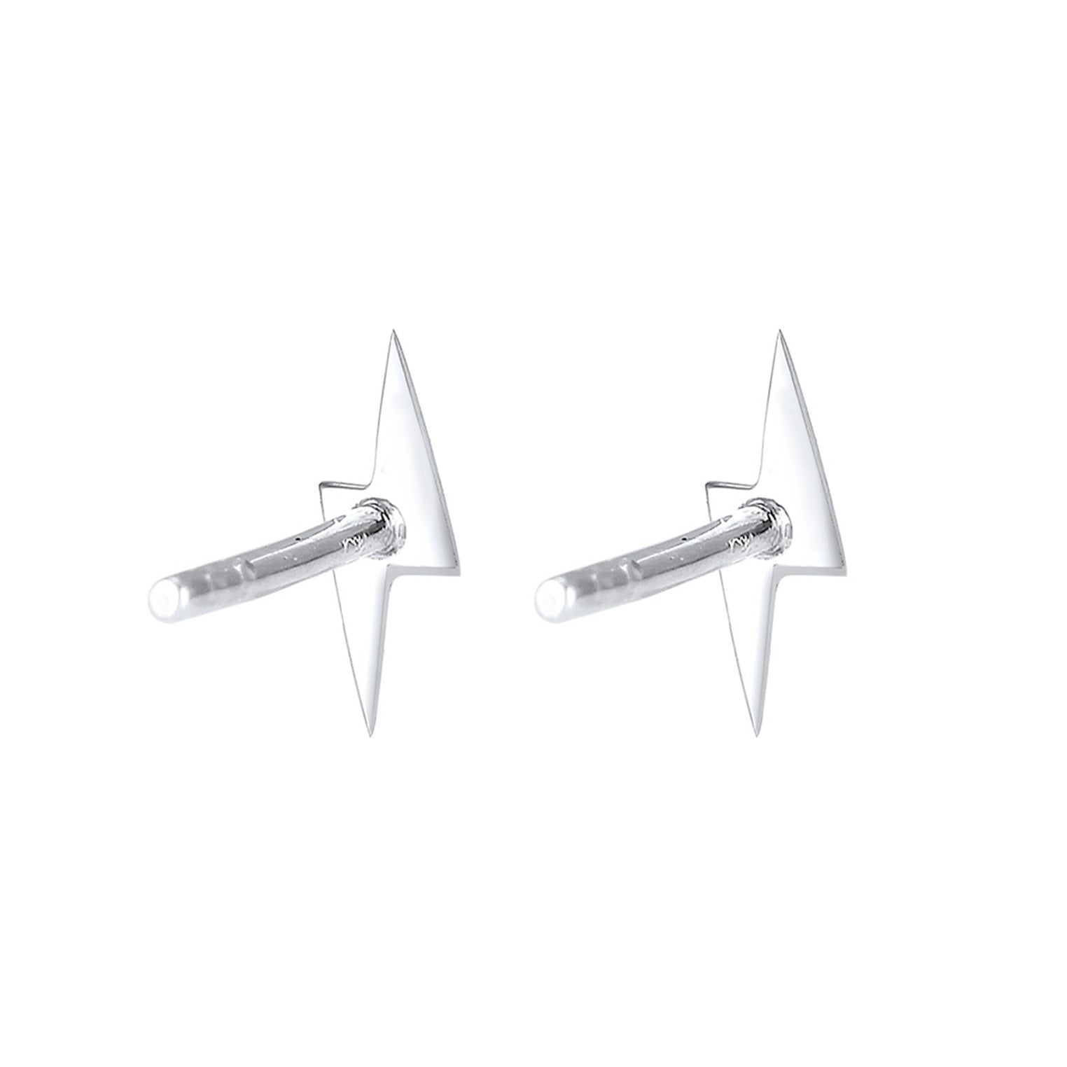 Silber - Elli | Ohrstecker Blitz | 925er Sterling Silber