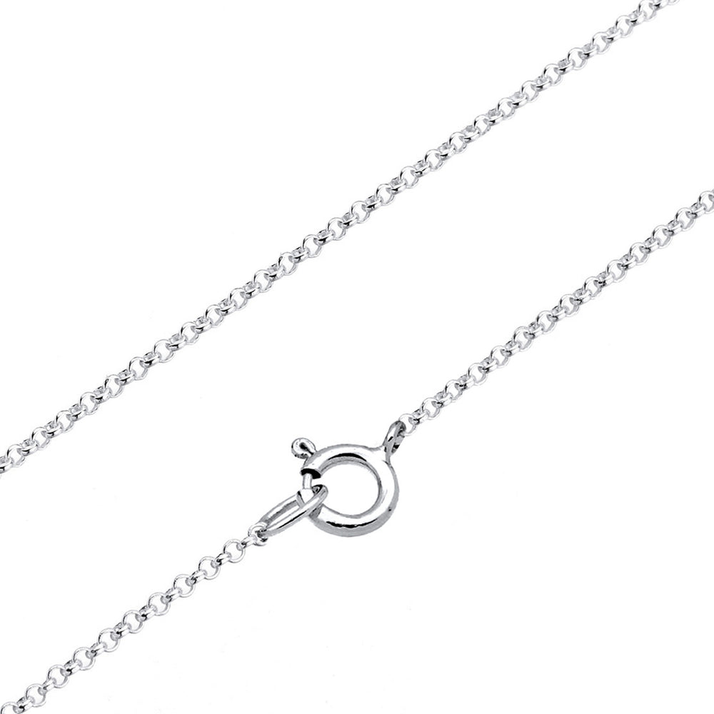 Silber - Elli | Halskette Plättchen Geo | 925er Sterling Silber