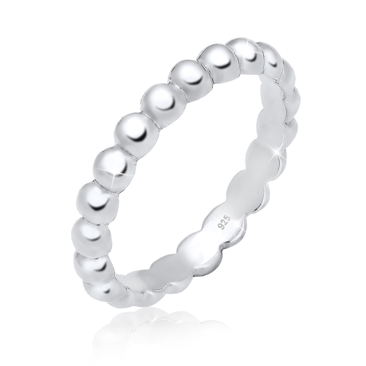 Silber - Elli | Ring Kugel | 925er Sterling Silber
