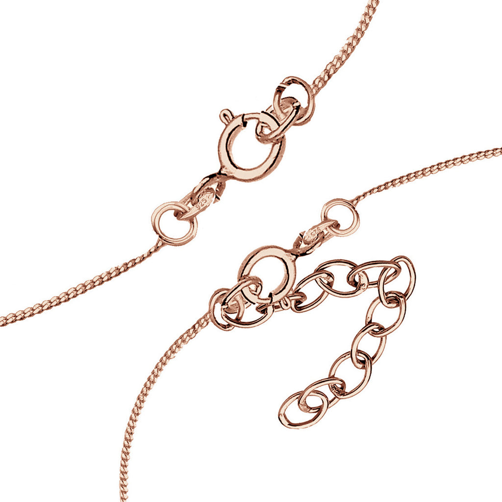 Roségold - Elli | Halskettenset Herz Mutter Kind | 925 Sterling Silber Rosegold