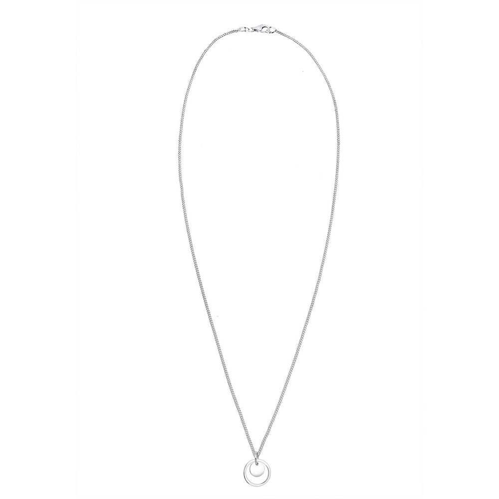 Halskette Kreis Plättchen