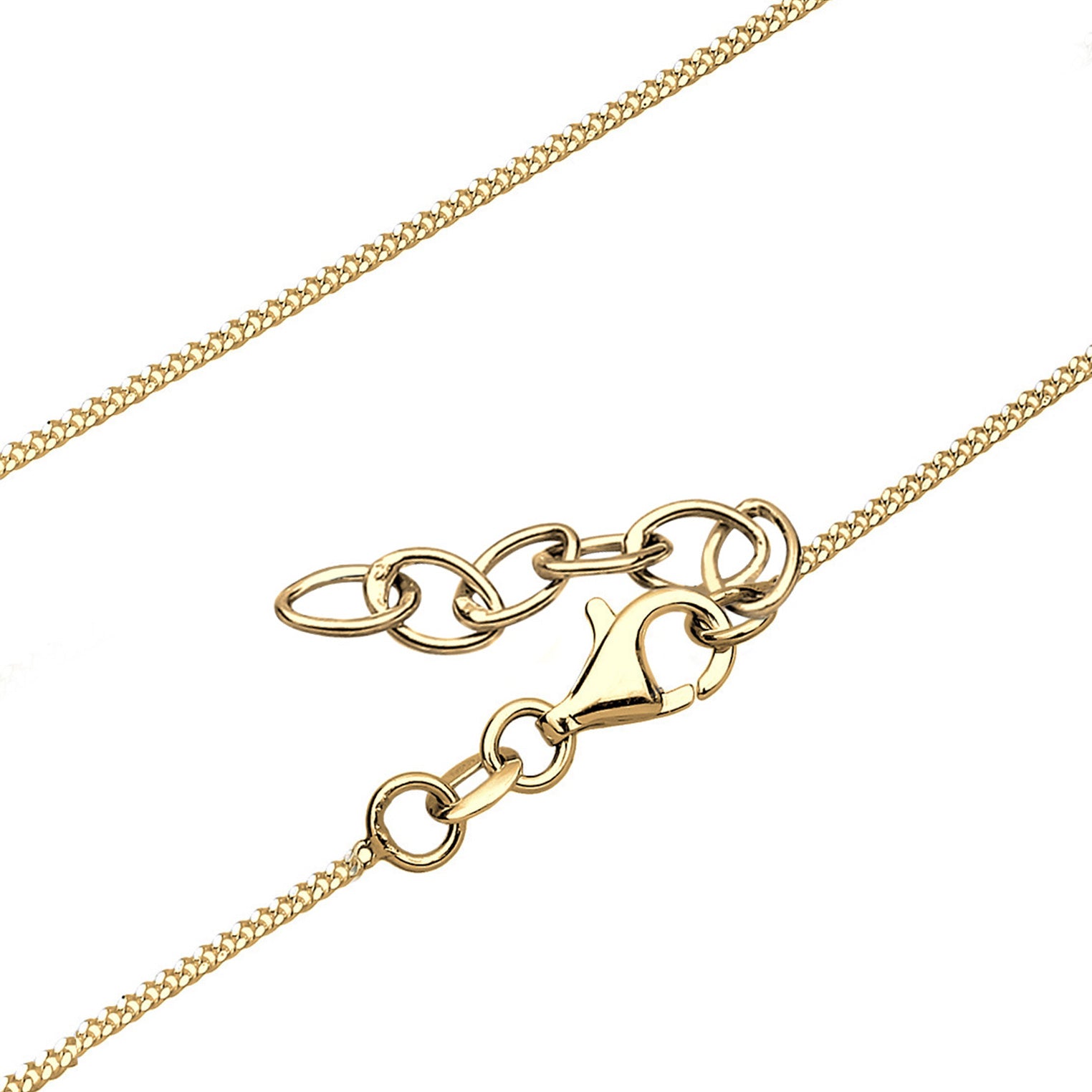 Gold - Elli | Choker Stern | 925 Sterling Silber vergoldet