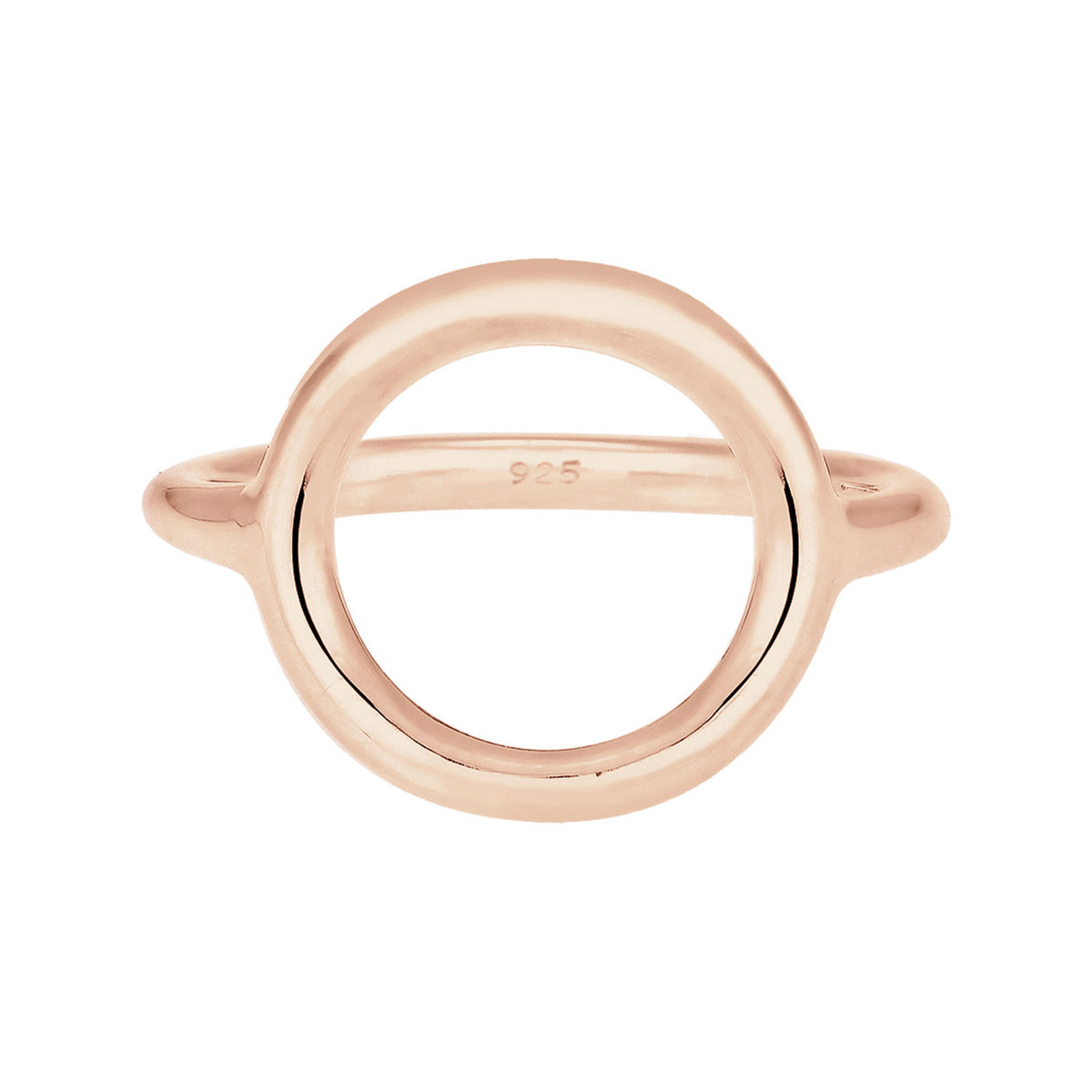 Roségold - Elli | Ring Geo | 925 Sterling Silber Rosegold
