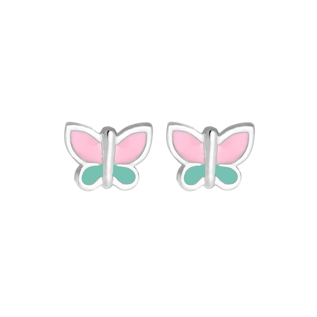 Silber - Elli | Ohrring Schmetterling | 925er Sterling Silber