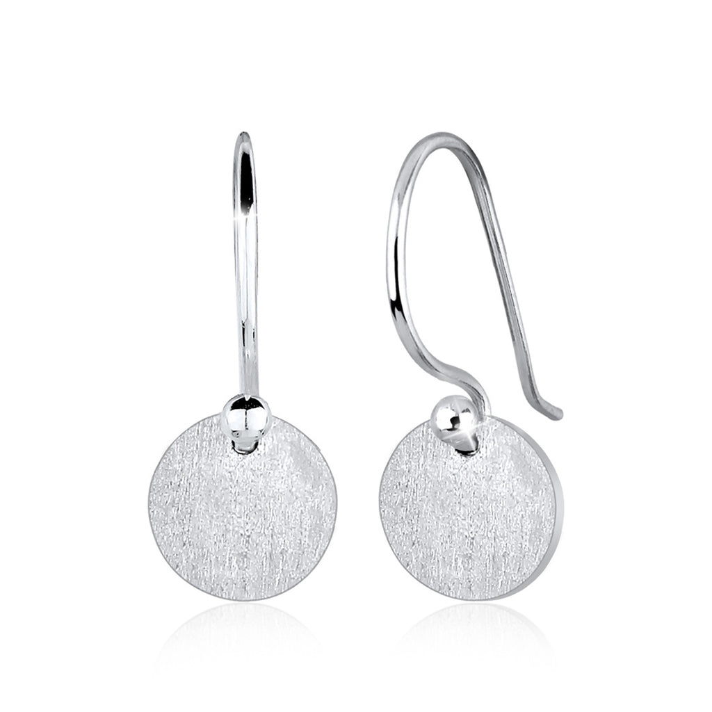 Silber - Elli | Ohrhänger Geo | 925er Sterling Silber