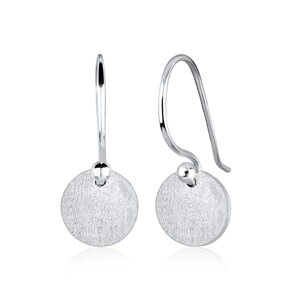 Silber - Elli | Ohrhänger Geo | 925er Sterling Silber