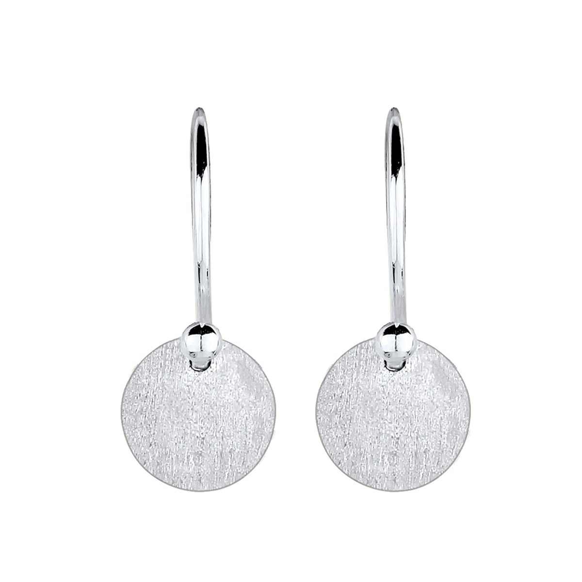 Silber - Elli | Ohrhänger Geo | 925er Sterling Silber