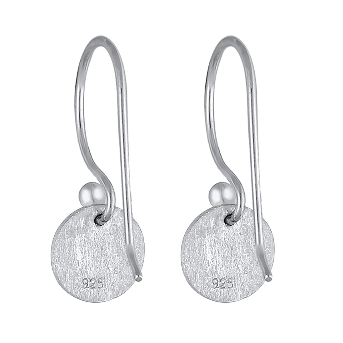Silber - Elli | Ohrhänger Geo | 925er Sterling Silber