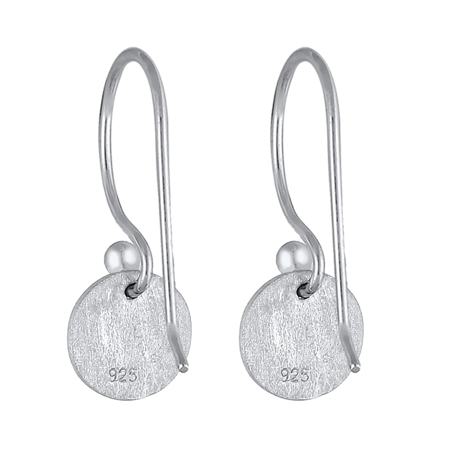 Silber - Elli | Ohrhänger Geo | 925er Sterling Silber