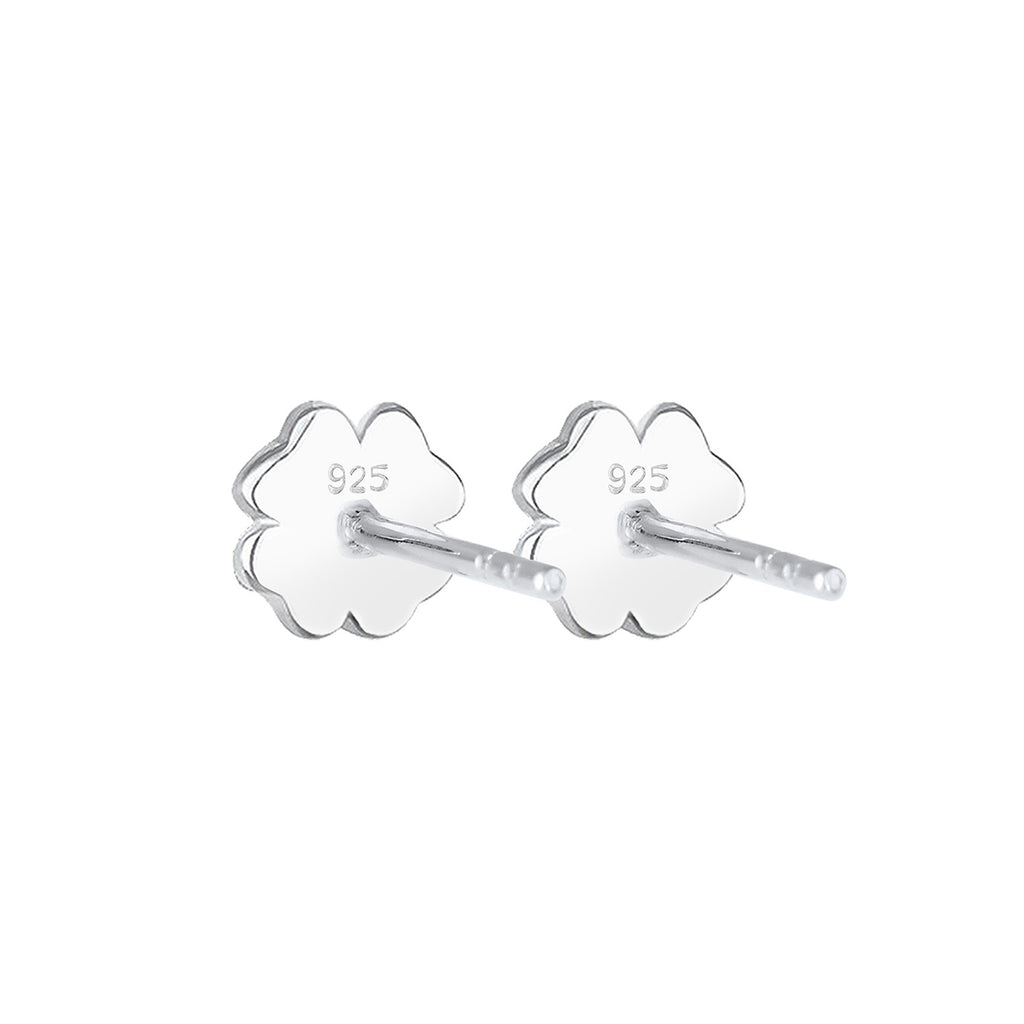 Silber - Elli | Ohrring Kleeblatt | 925er Sterling Silber