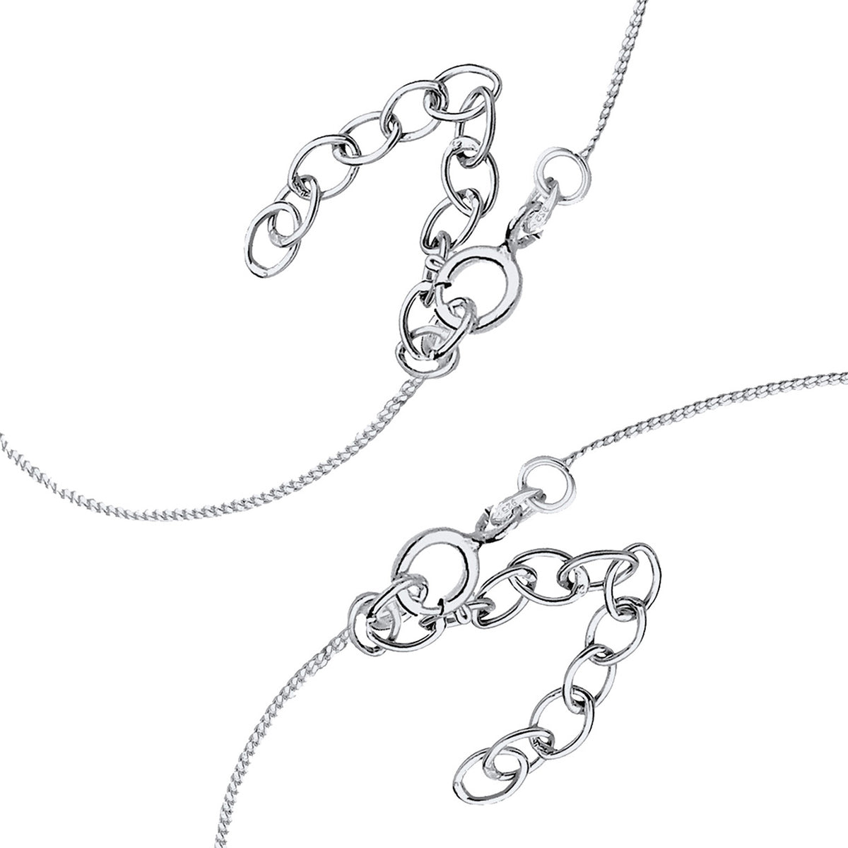Silber - Elli | Halskettenset Mutter Kind| 925er Sterling Silber
