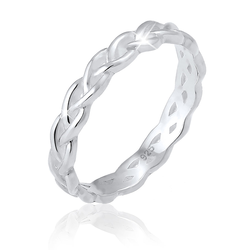 Silber - Elli | Ring Knoten | 925er Sterling Silber