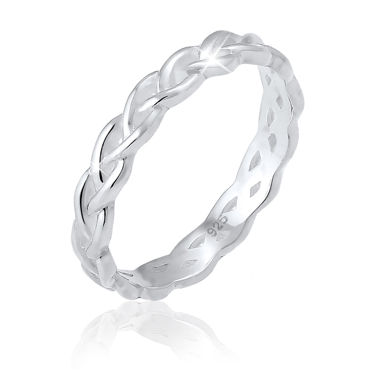 Silber - Elli | Ring Knoten | 925er Sterling Silber