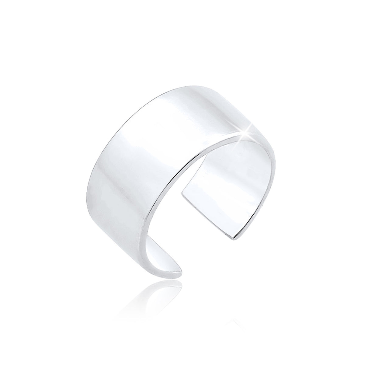 Silber - Elli | Single Earcuff Basic | 925er Sterling Silber